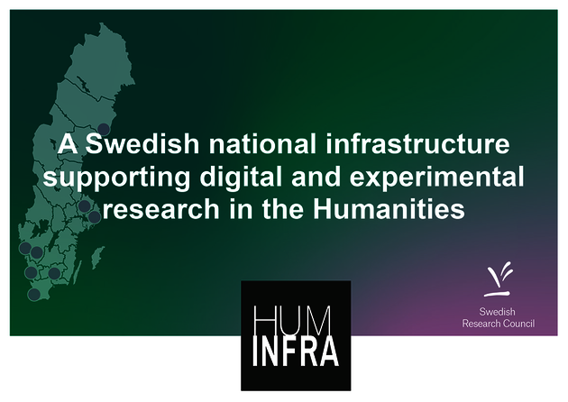 [Translate to Svenska:] green/purple composition with a map over sweden and text and a logo